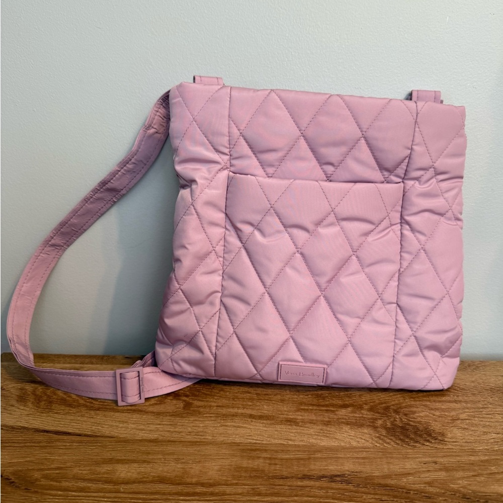 Quilted Pink Shoulder Bag